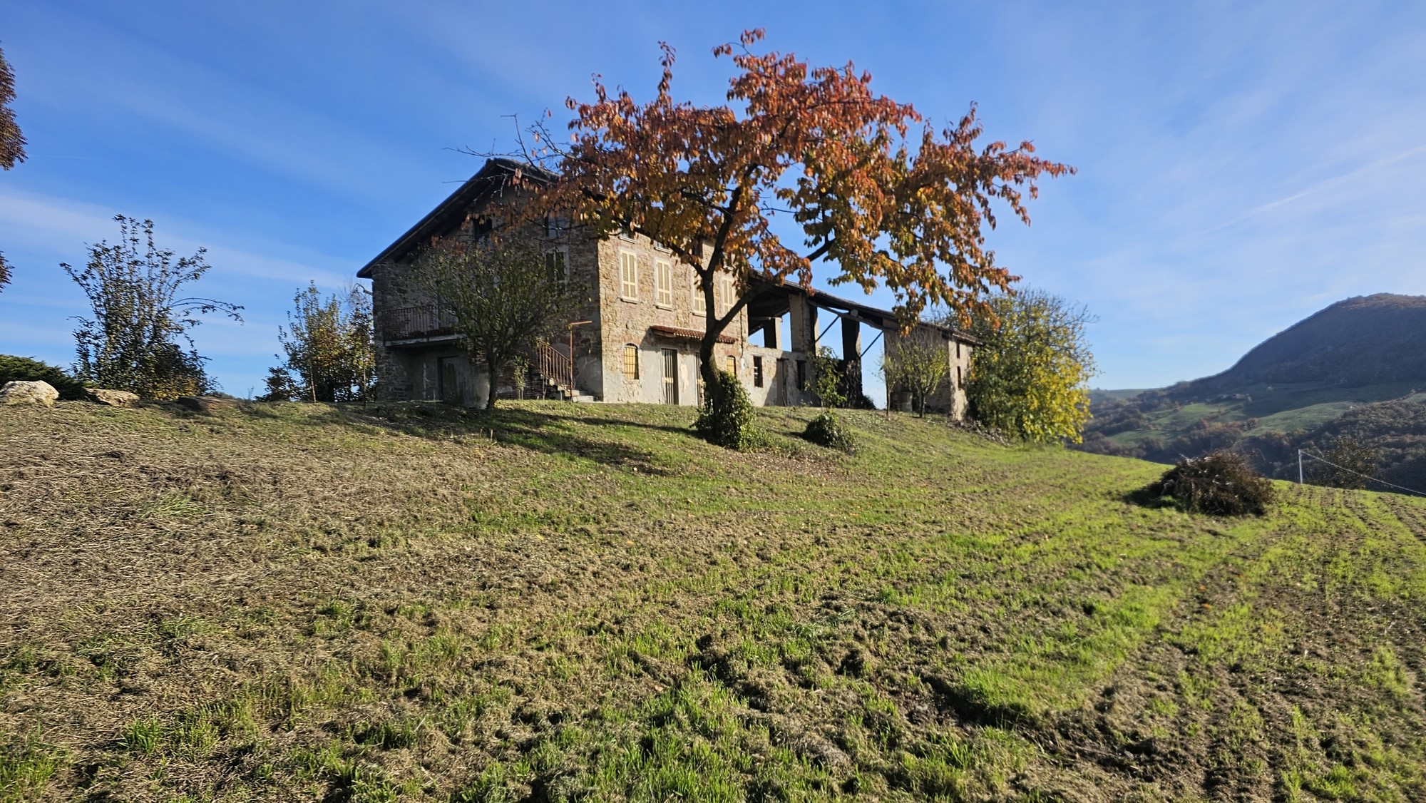 Ancient stone cottage